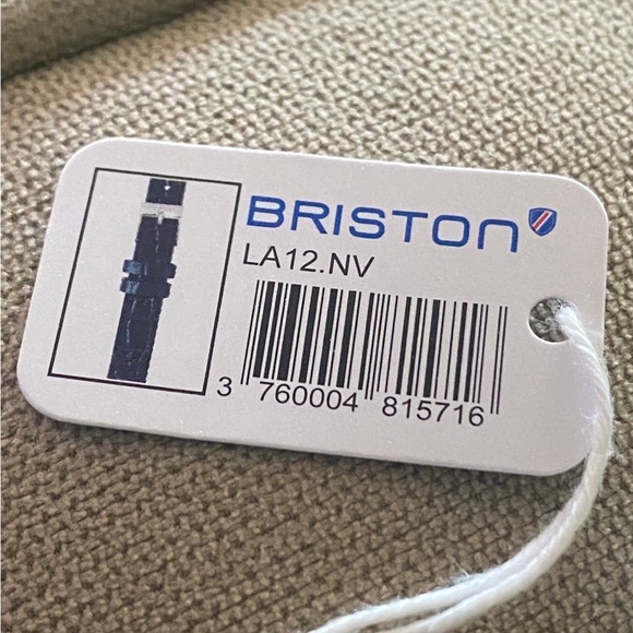 BRISTON-Watch Band-Red Alligator texture&Blue-NEW WITH TAGS-Bundle of 2 - Picture 10 of 10